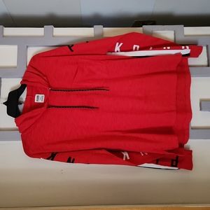 Pink light weight hoodi